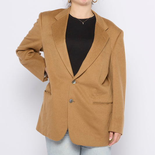 Oversized Woolen Blazer - XL