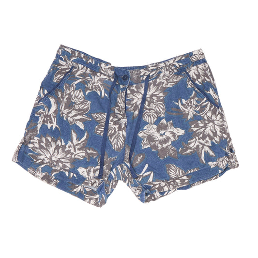 Floral Denim Shorts - 10