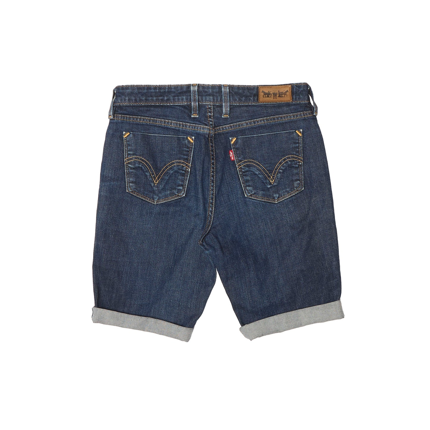 Levis Cuffed Denim Shorts - UK 10