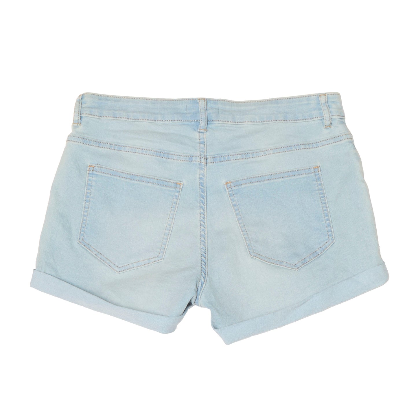 Denim Washed Shorts - UK 8