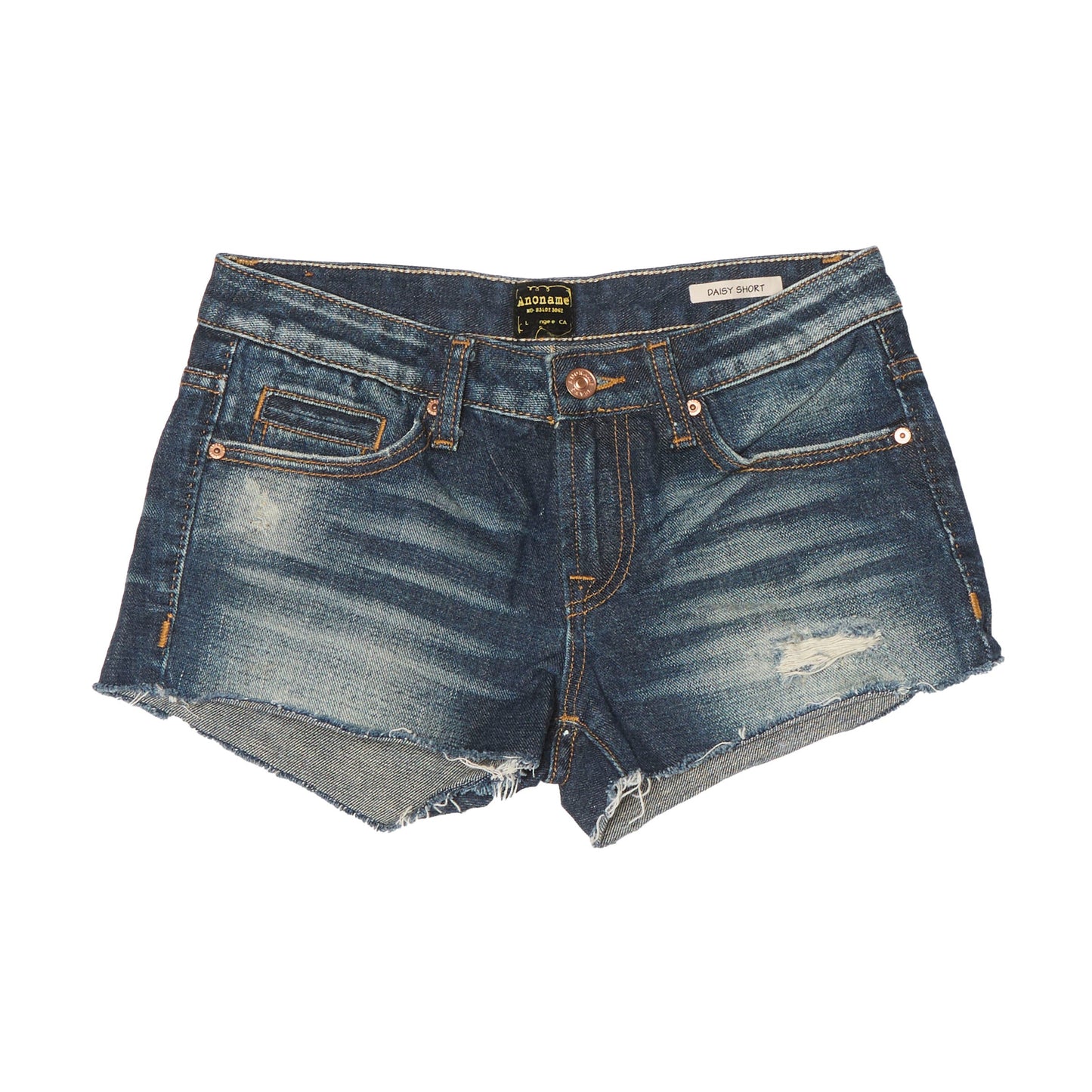 Anoname Denim Shorts - 8