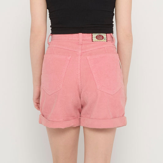 Stefanel Cord Turn Up Shorts - UK 8