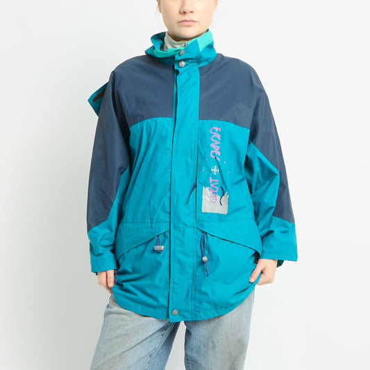 Waterproof Windbreaker Jacket - UK 14