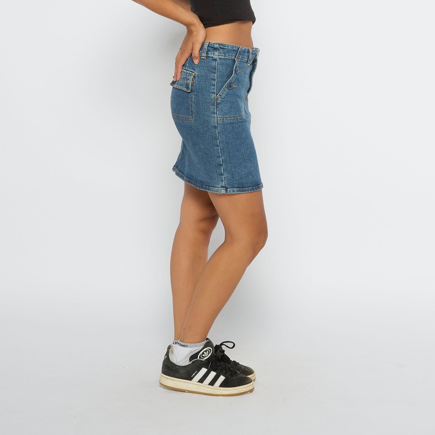 Tommy Hilfiger Denim Short Skirt - UK 10