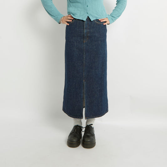 Denim Maxi Skirt - UK 10