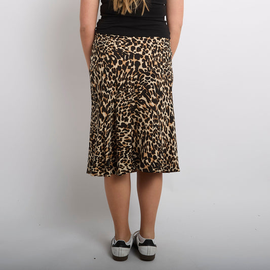 Zara Leopard  Midi Dress - UK 10