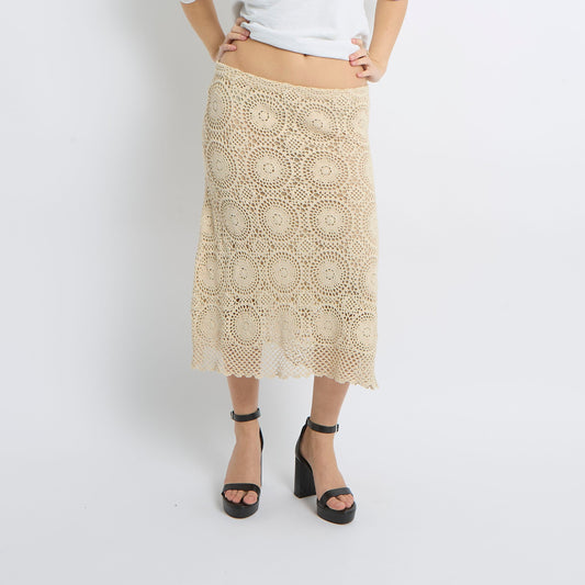 Crochet Midi Skirt - UK 10