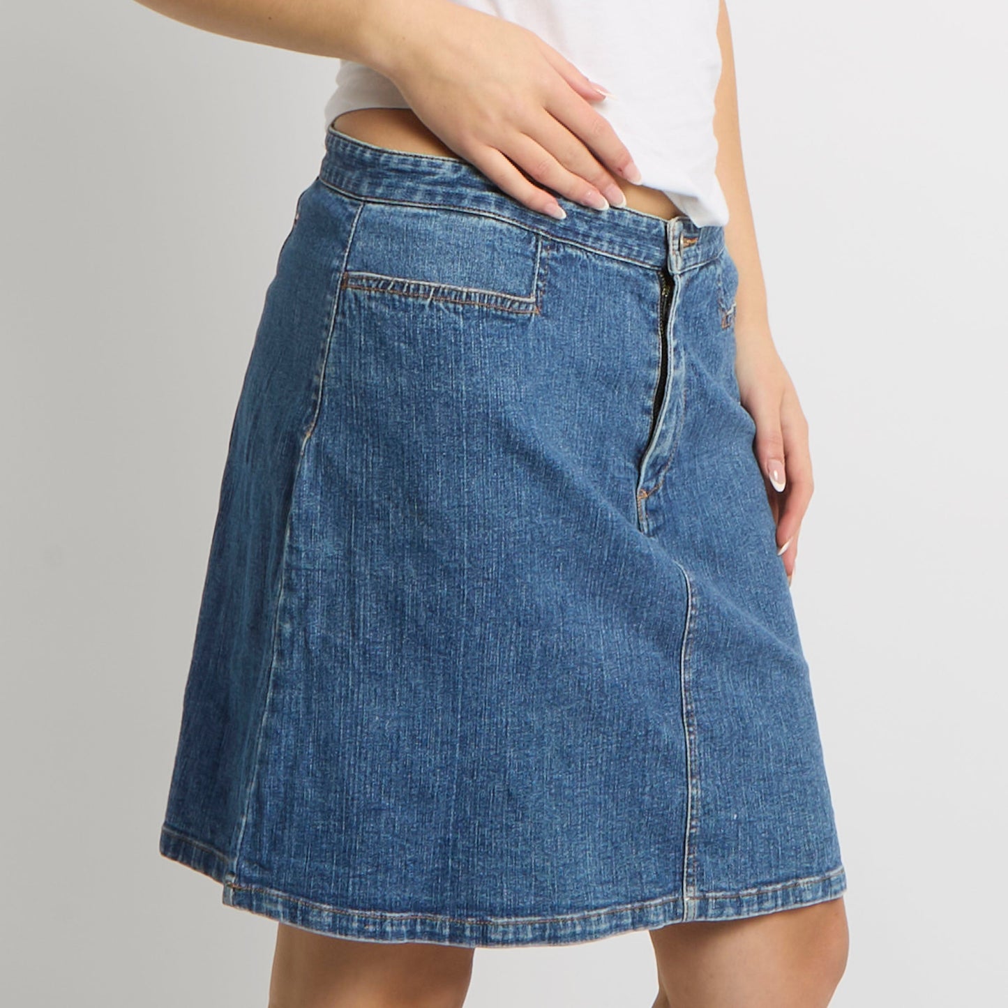 Tommy Hilfiger Denim Skirt - UK 12