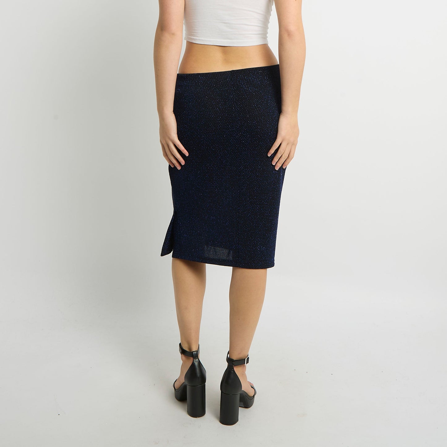 Sparkly Midi Skirt - UK 6