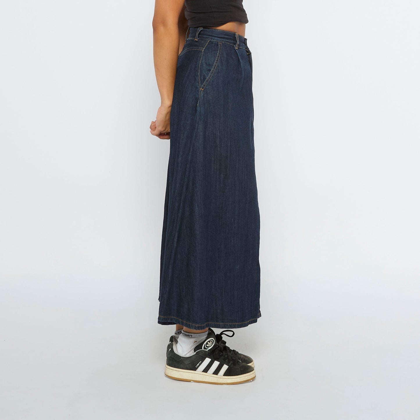 Gu Jeans Maxi Denim Skirt - UK 6