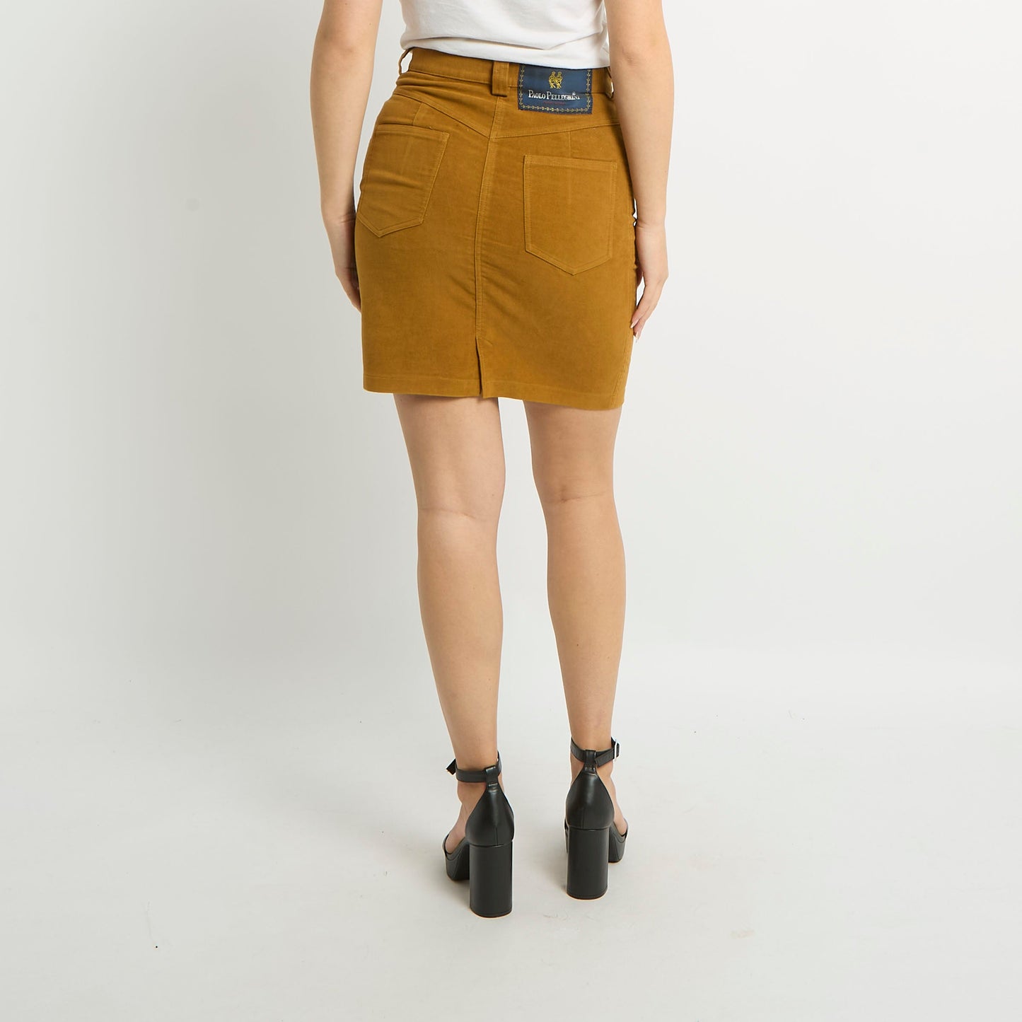 Suede Mini Skirt - UK 8