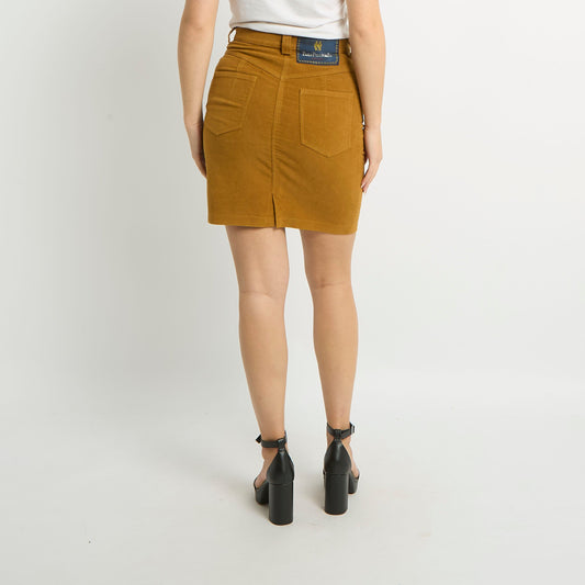 Suede Mini Skirt - UK 8