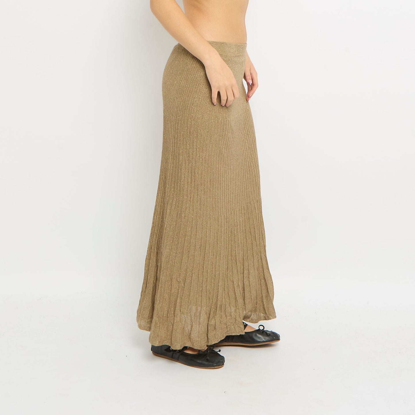 Sparkly Knitted Maxi Skirt- UK 8