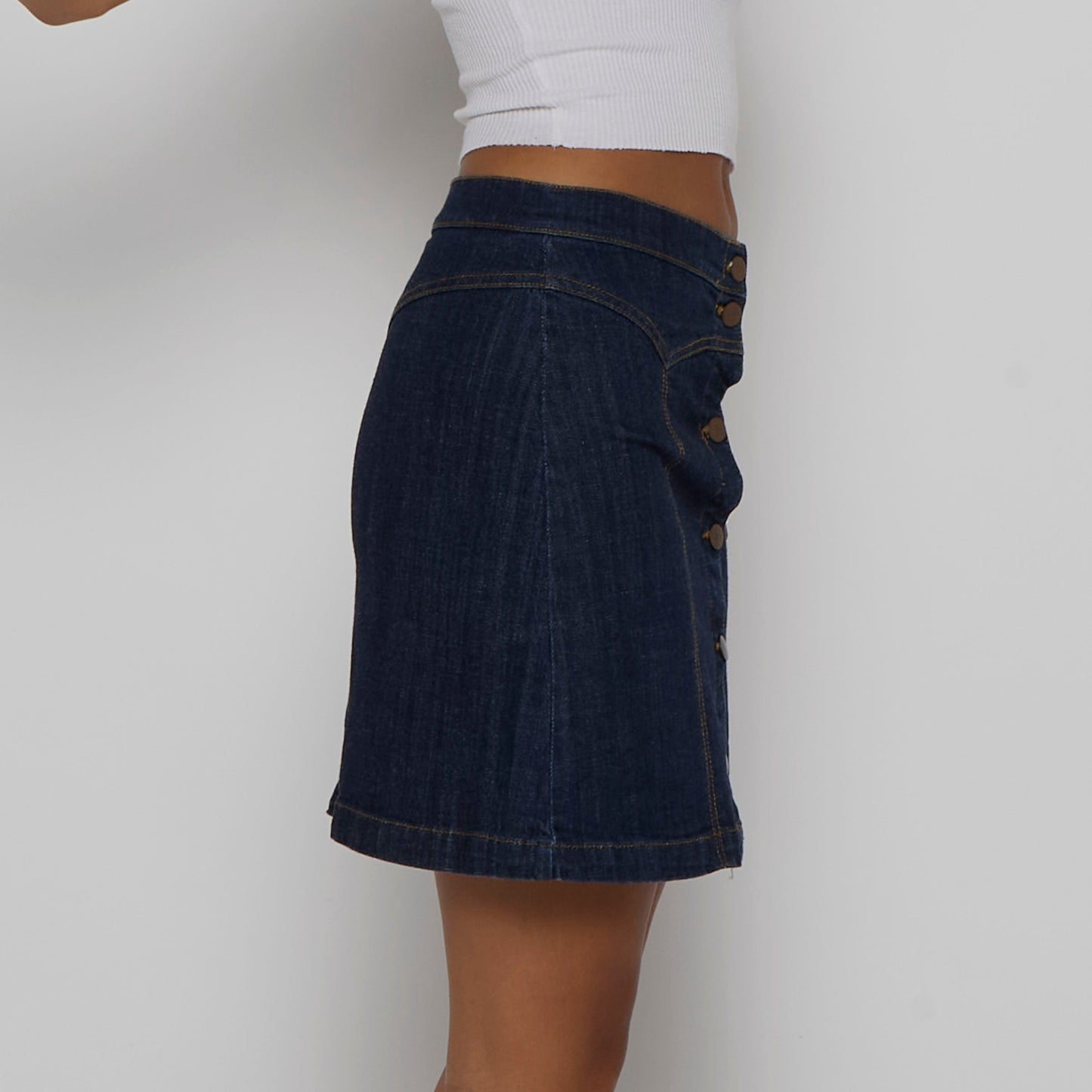 Mini Denim Skirt - UK 8