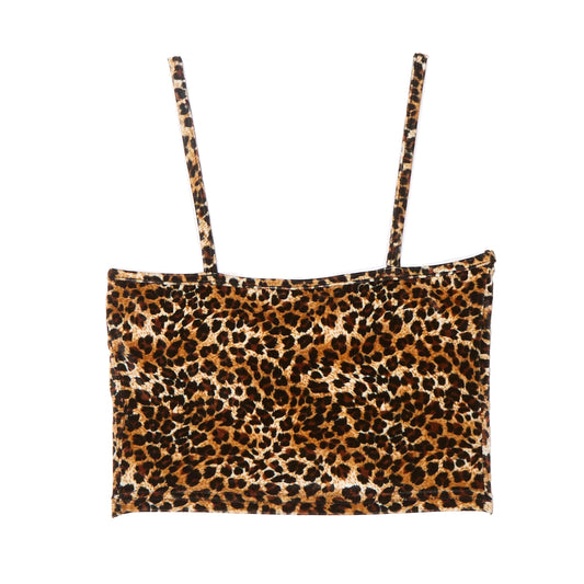Leopard Strappy Top - UK 8
