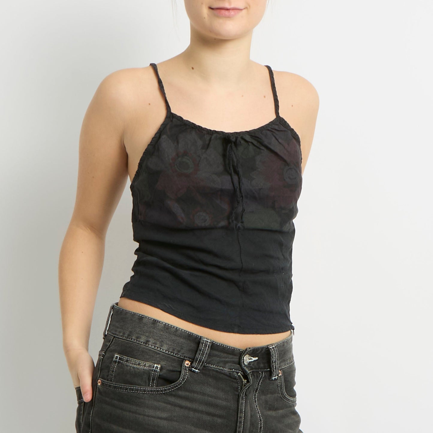 Linen Cami Top - UK 10