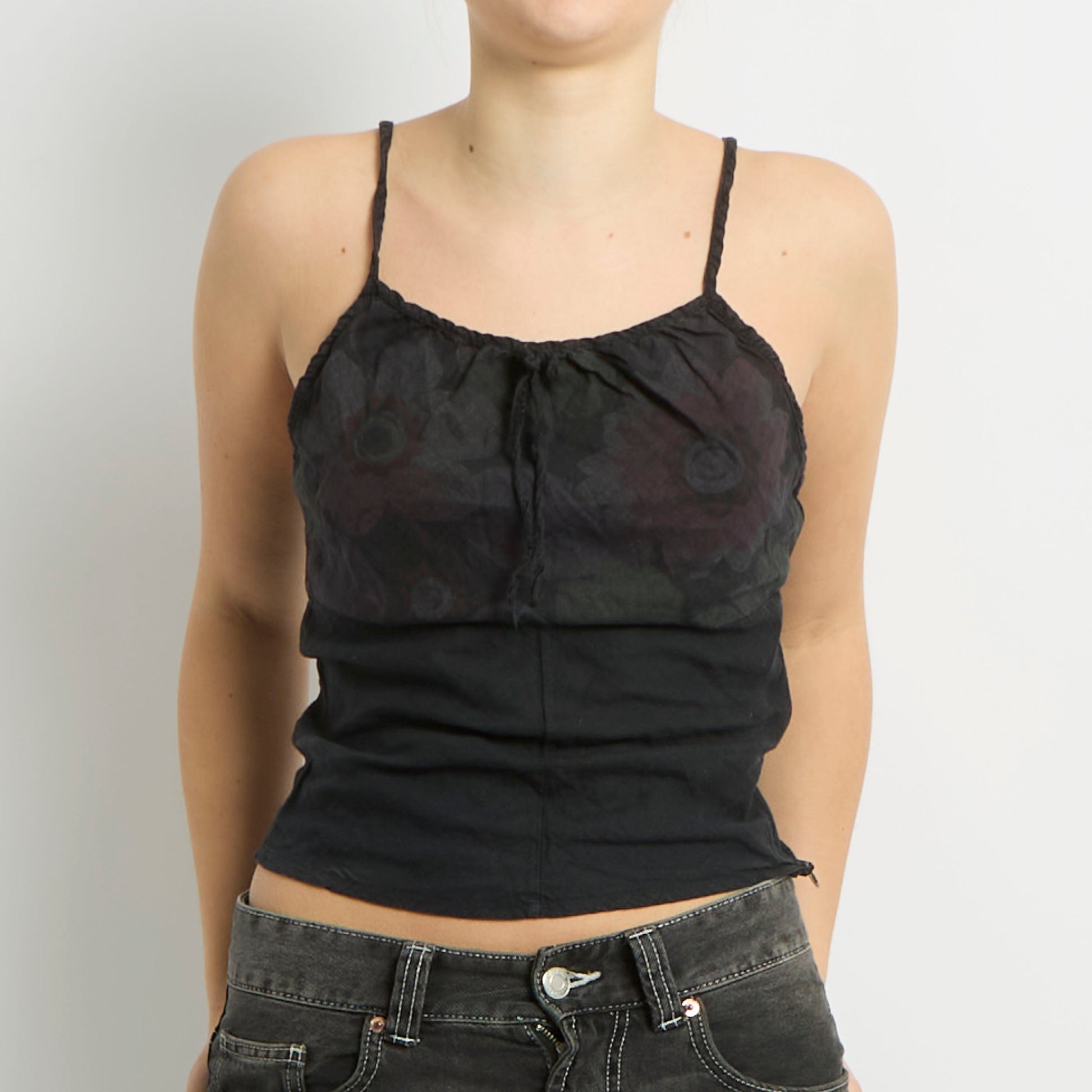 Linen Cami Top - UK 10