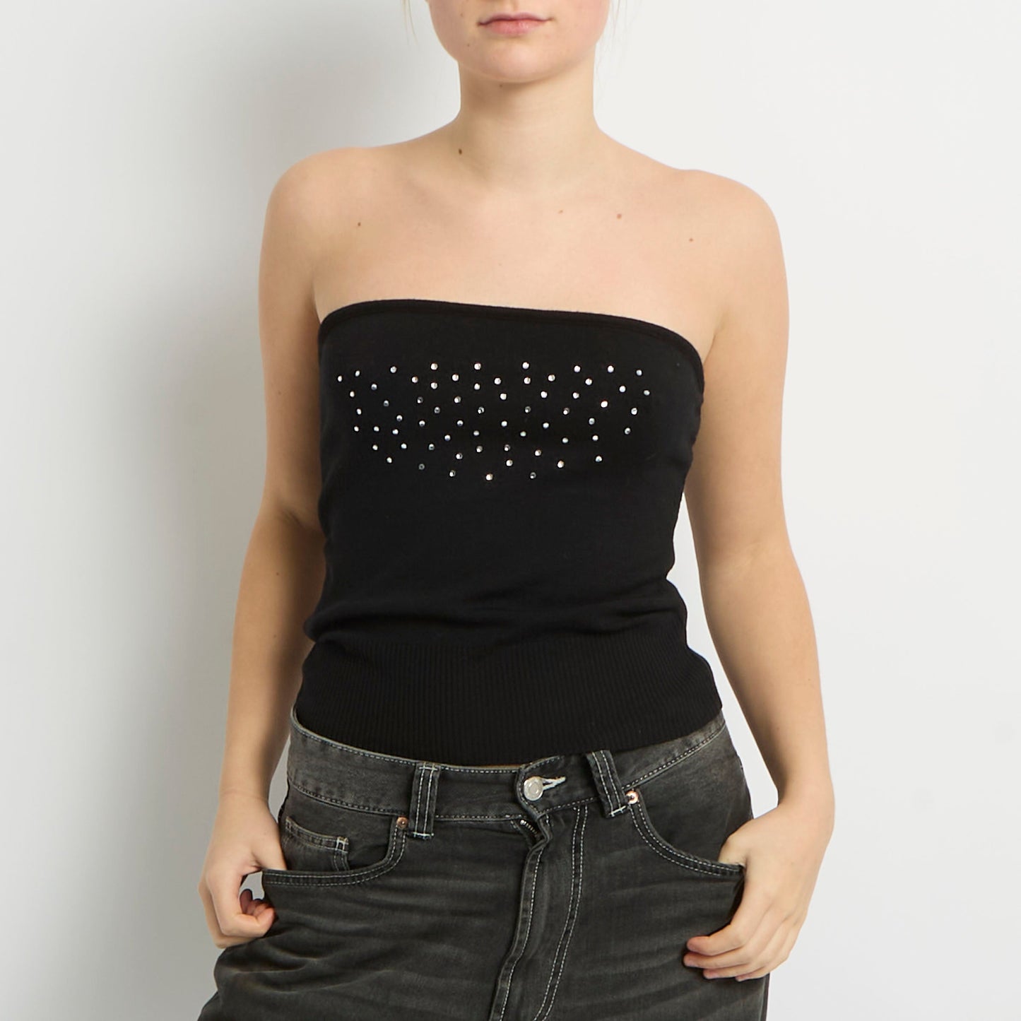 Diamante Bandeau Top - UK 10