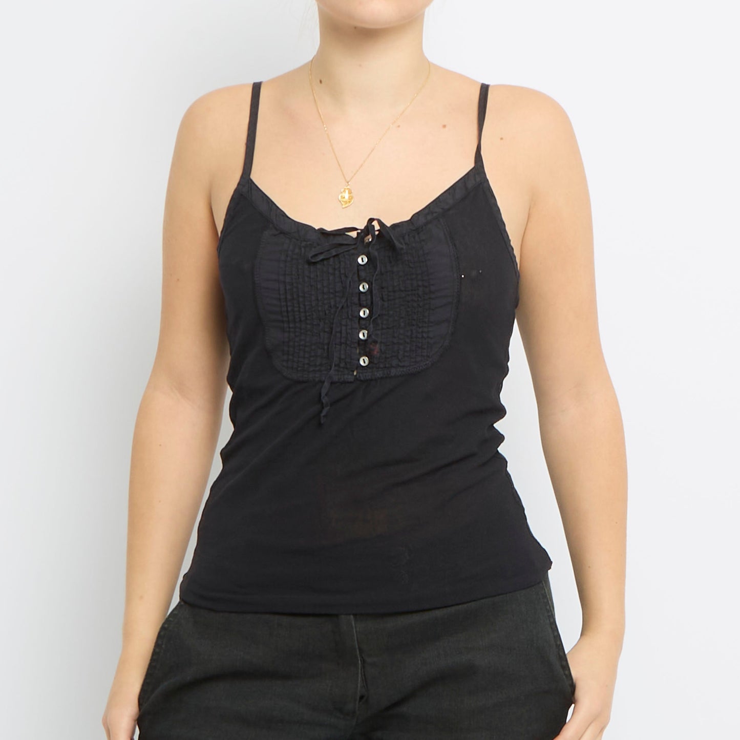 Crimple Strappy Camisole - UK 10