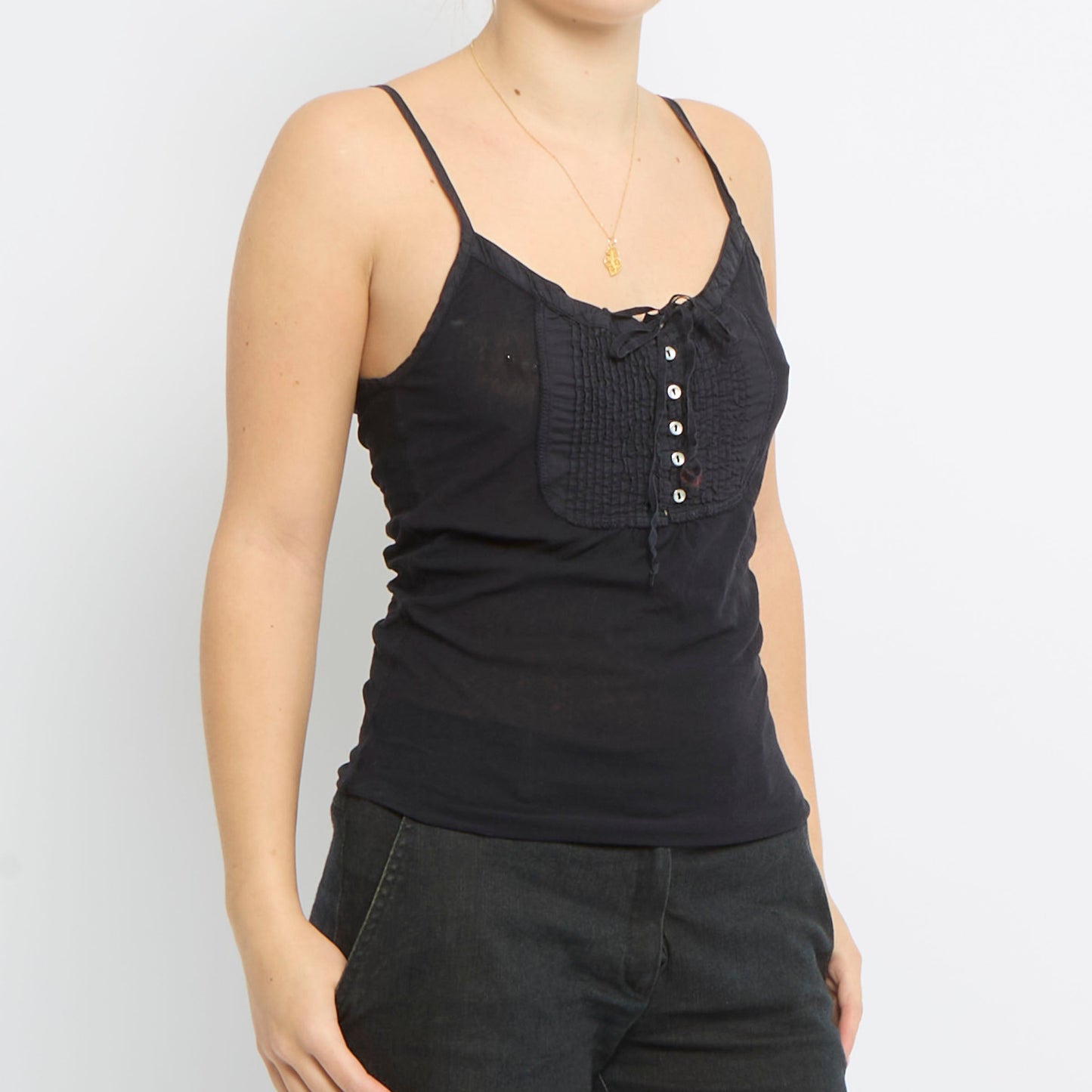 Crimple Strappy Camisole - UK 10