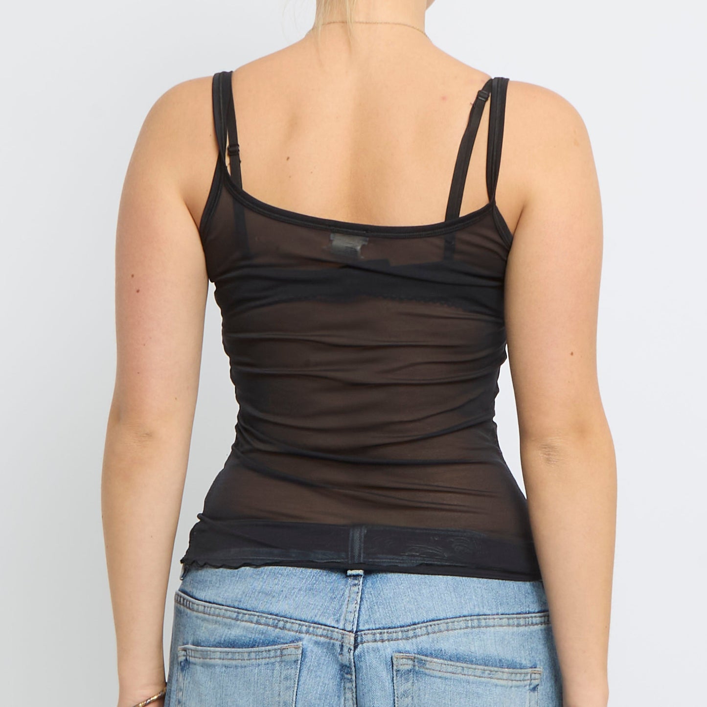 Satin Strappy Top - UK 10