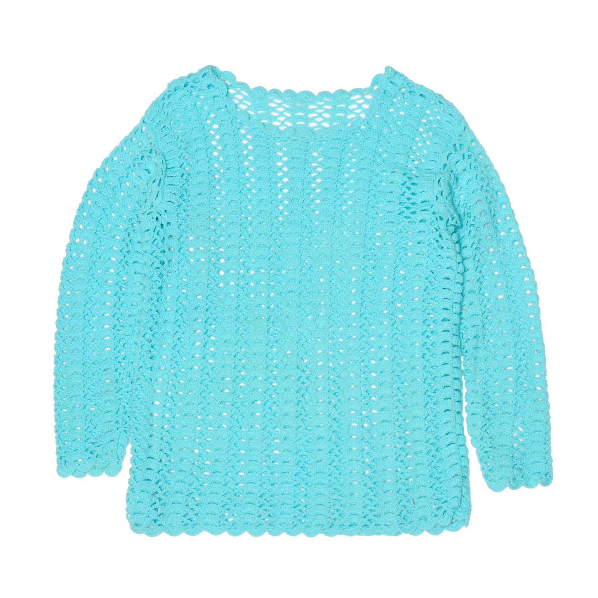 Crochet Long Sleeve Top - 10