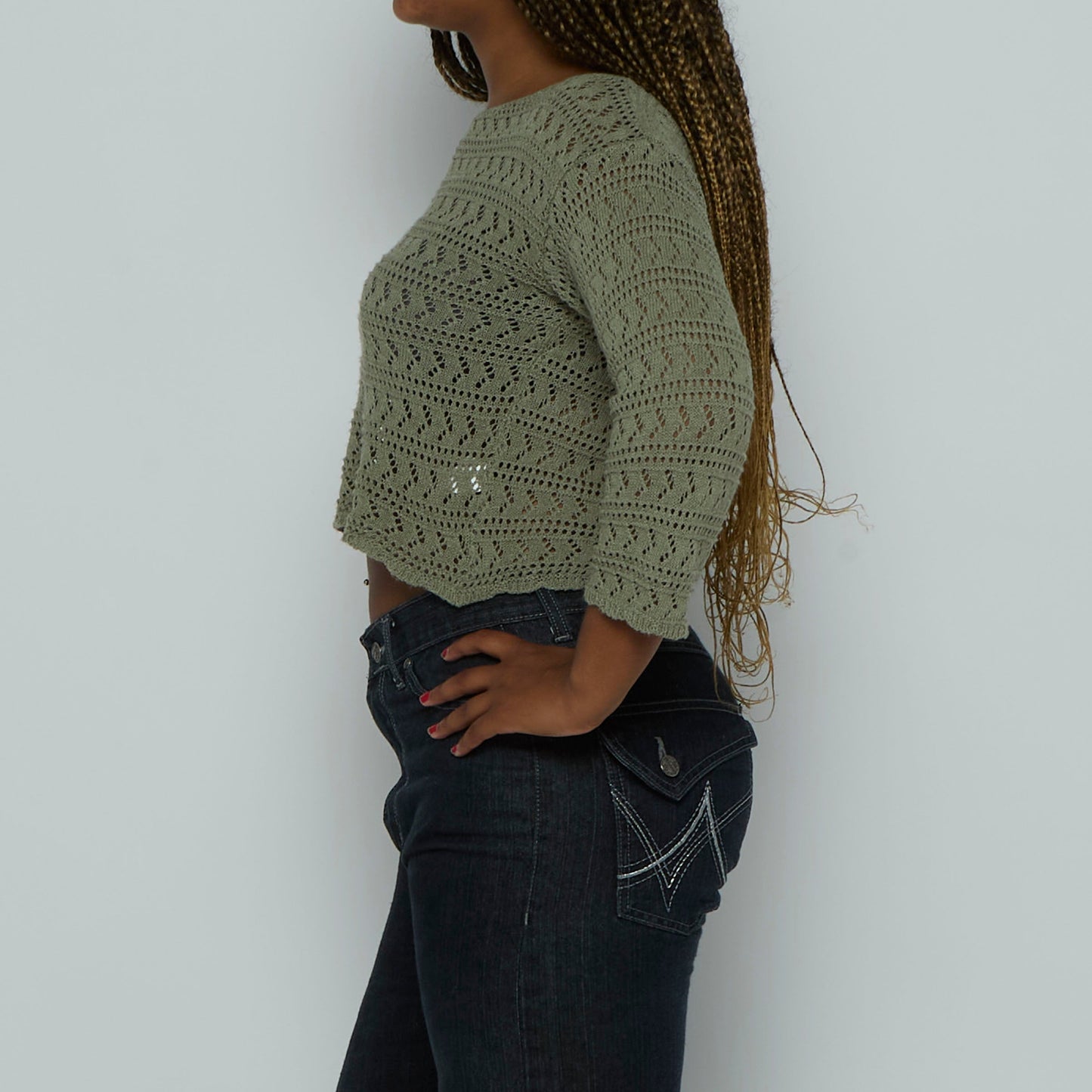 Crochet Crop Top - UK 10