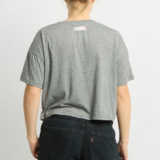 Nike Dry Fit Cropped T Shirt - UK 10