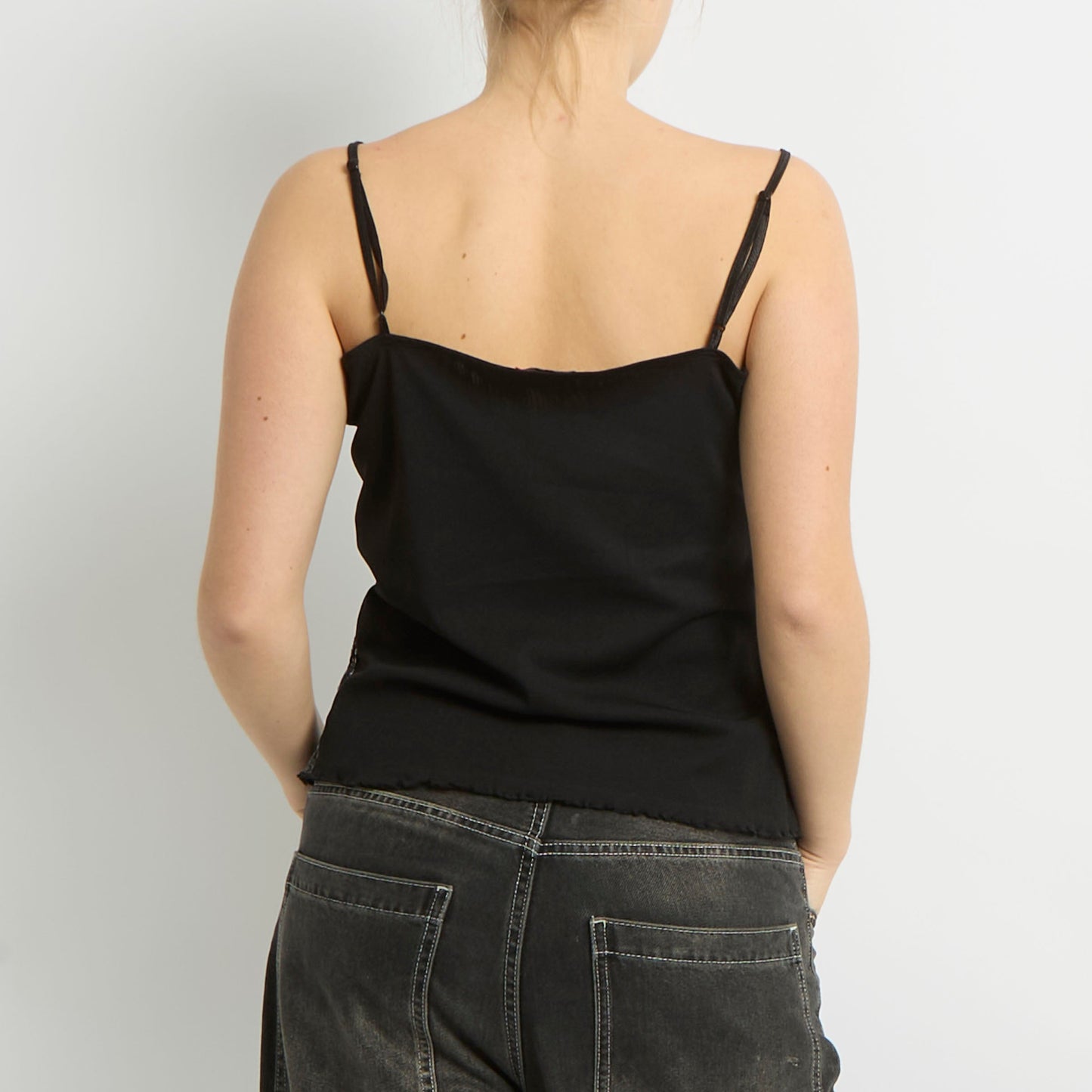 Mesh Layer Detail Cami Top - UK 10