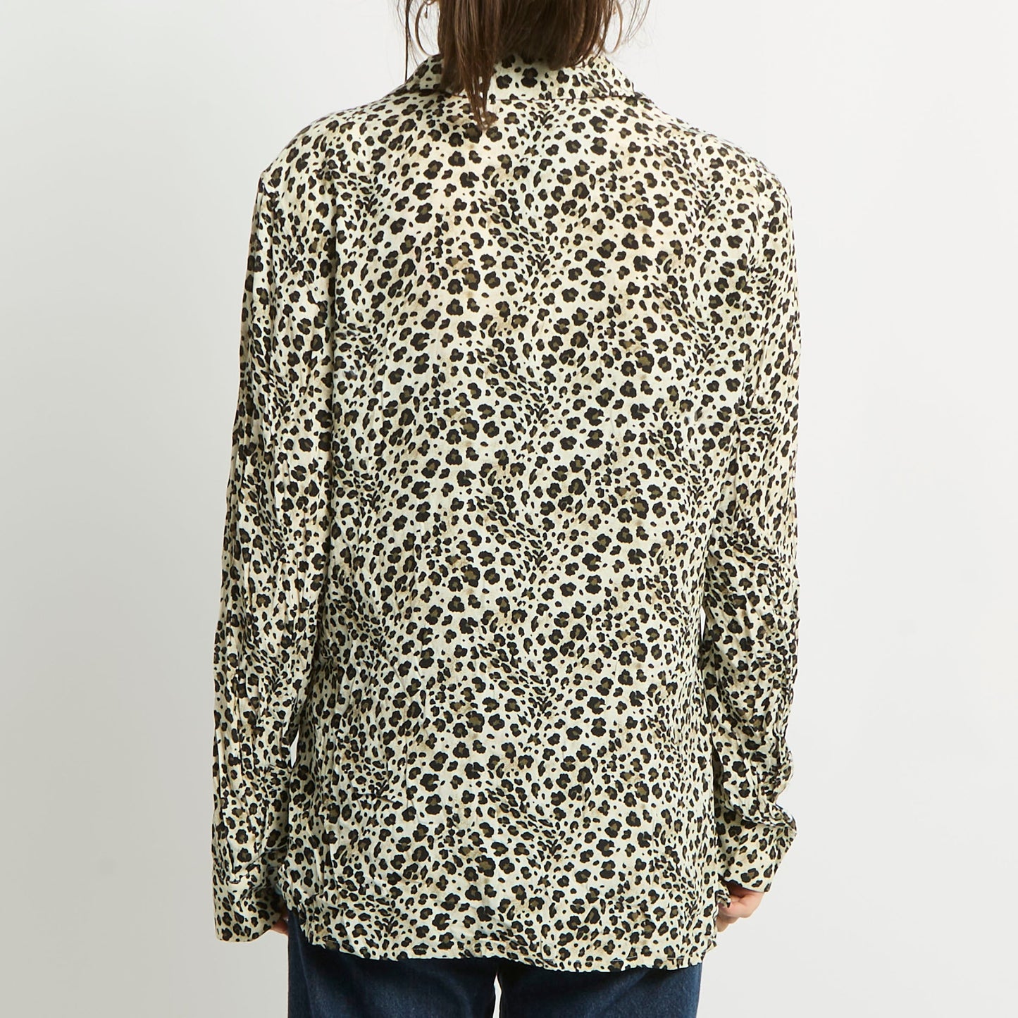 Leopard Print Blouse - UK 10