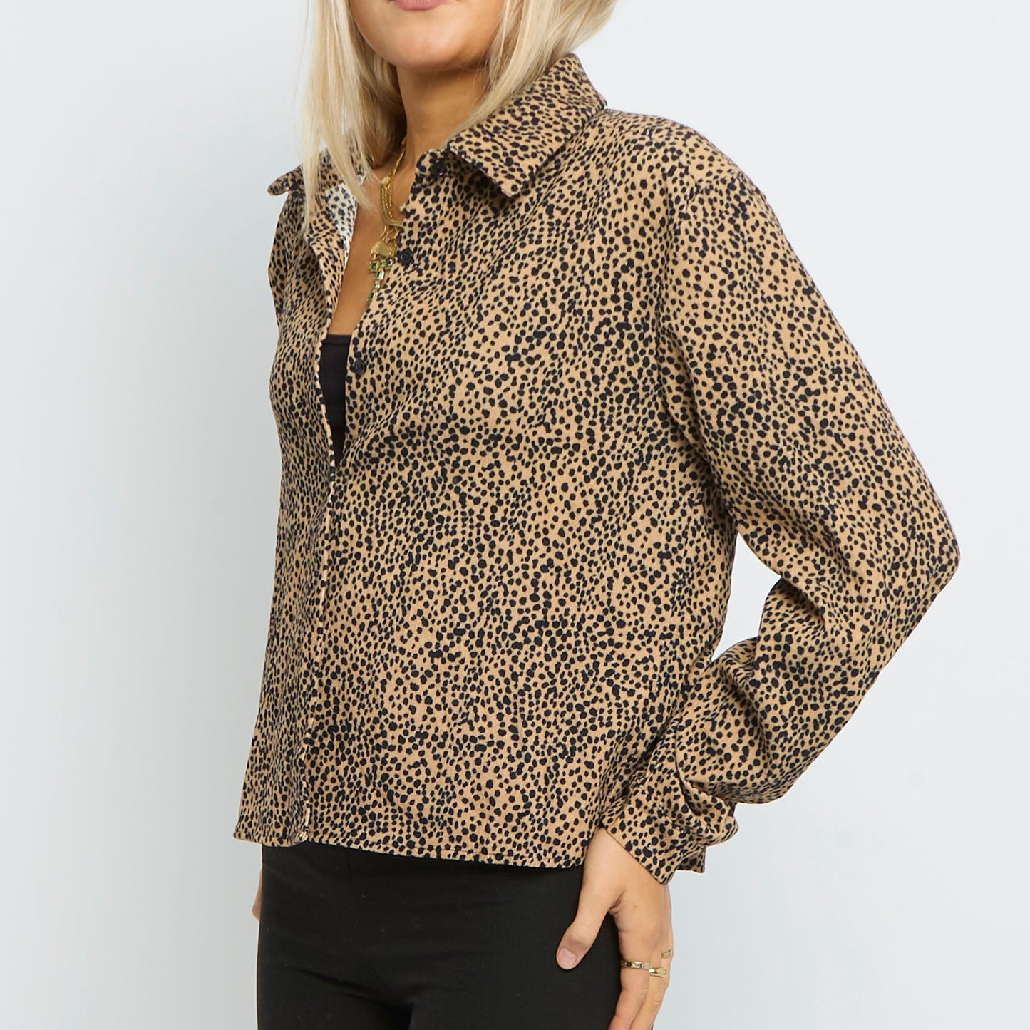 Cord Animal  Long Sleeve Shirt- UK 12