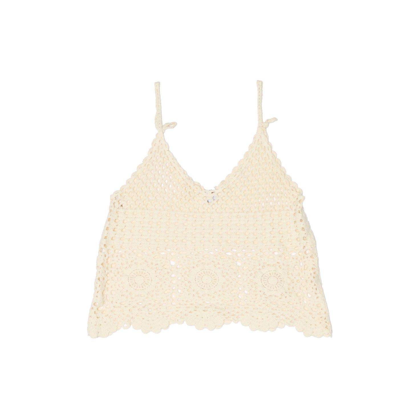 Strappy Crochet Top - UK 12