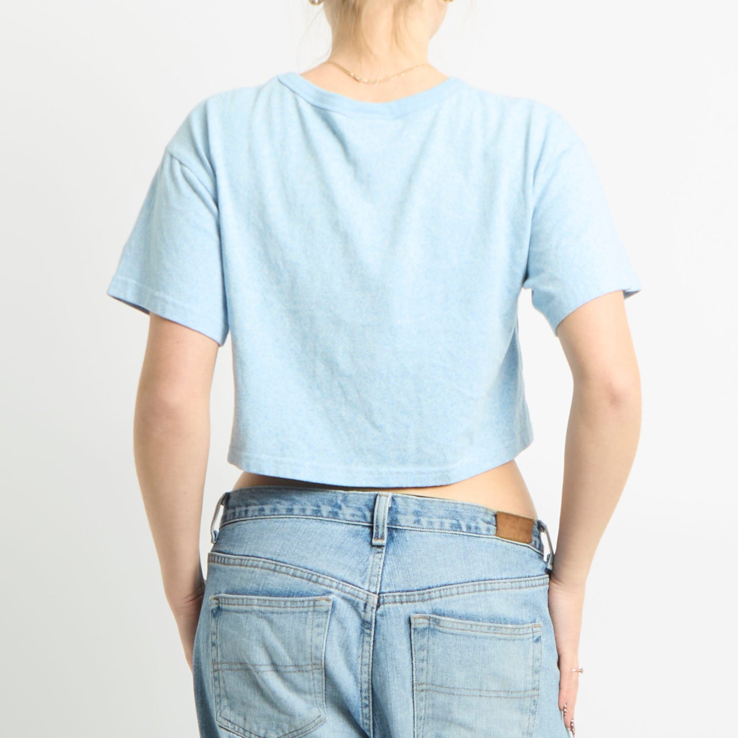 Cropped Champion T Shirt - UK 14