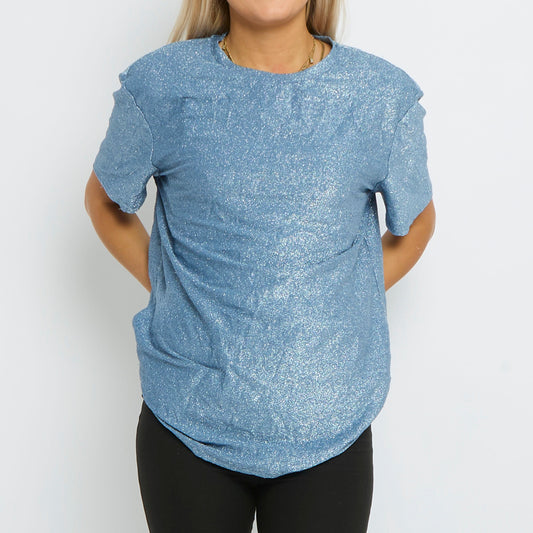 Sparkly OverSize T- Shirt -UK 14