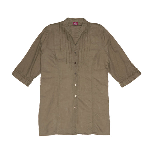 Kingfield Linen Shirt - UK 14