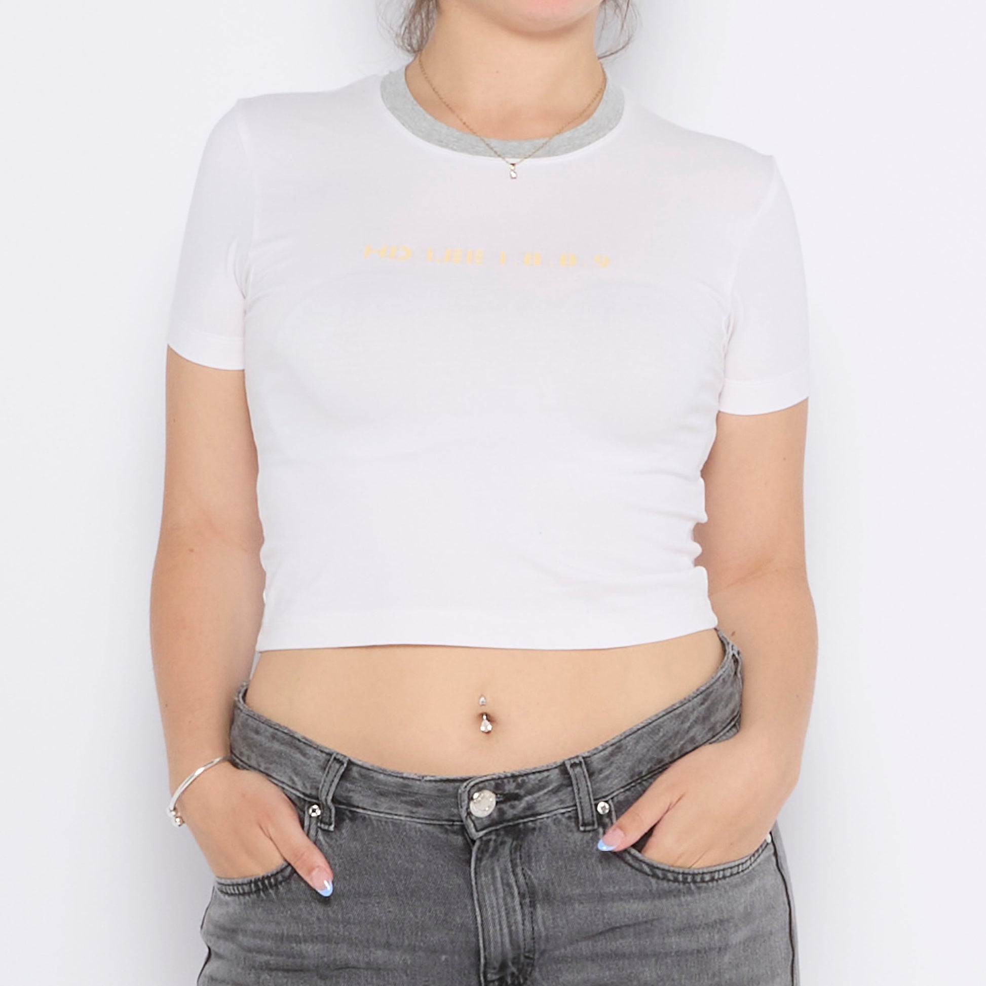 Lee Cropped T-shirt - UK 14