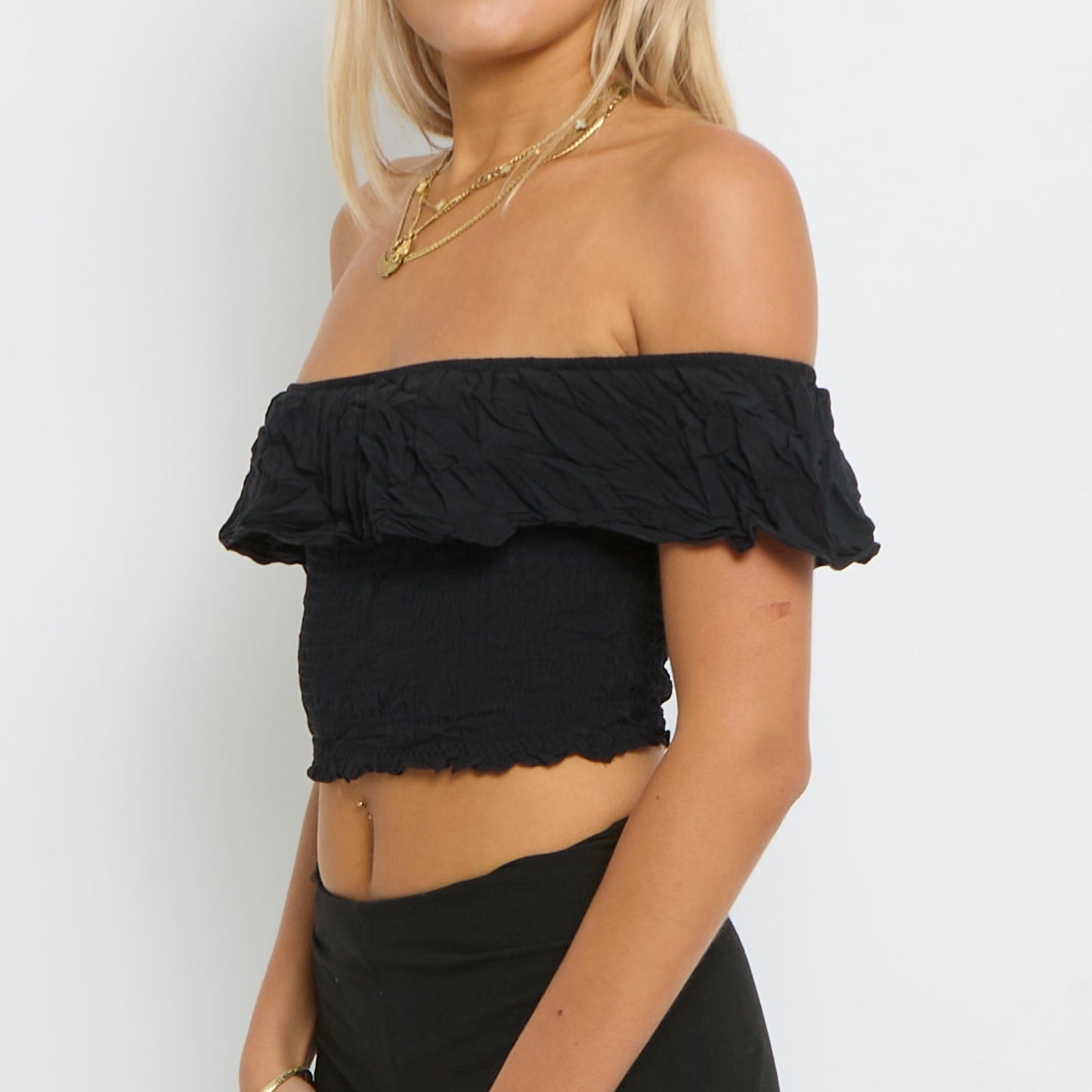 Frill  Sleeveless Top - UK 6