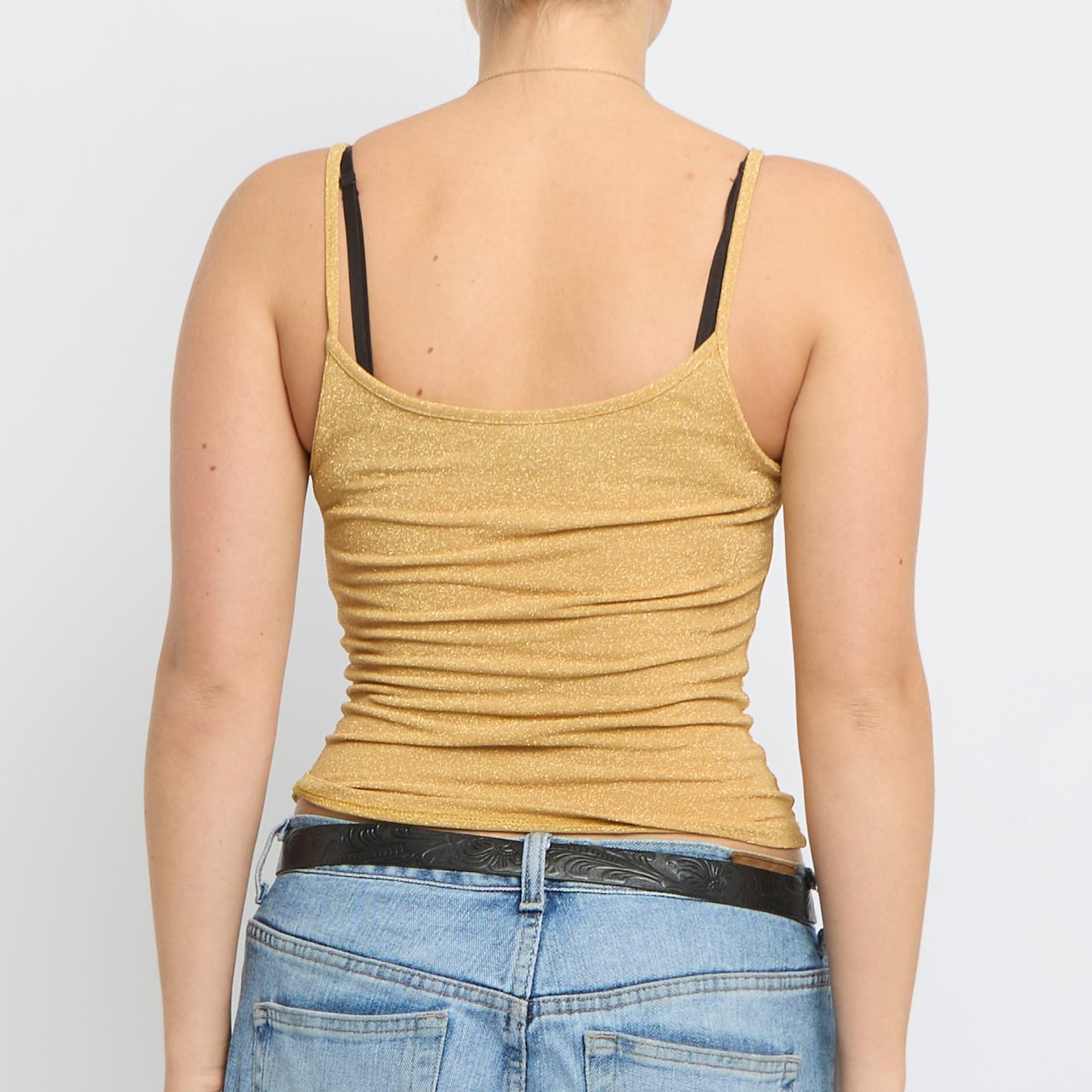 Sparkly  Strappy Top - UK 6