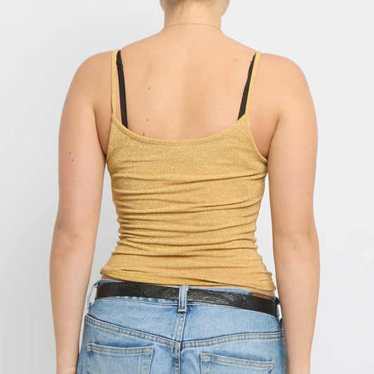 Sparkly  Strappy Top - UK 6