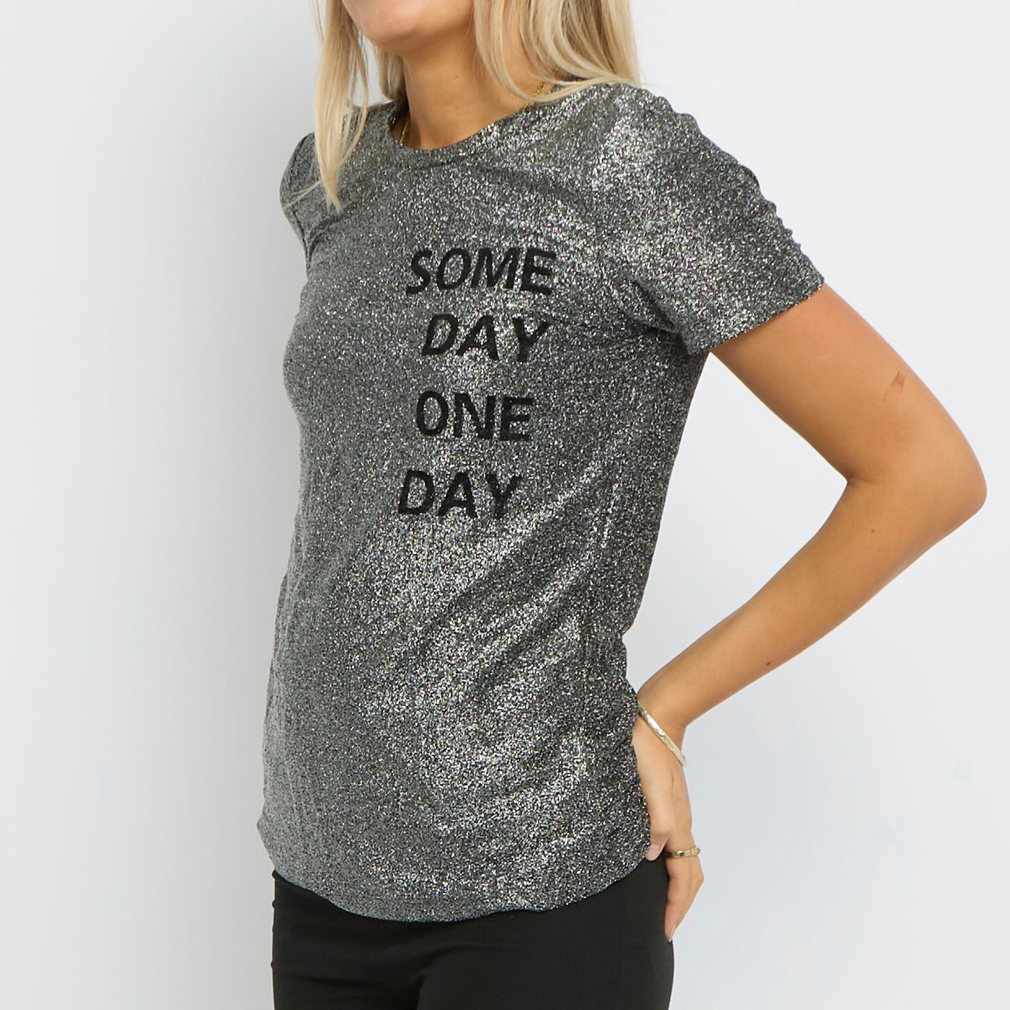 Graphic Sparkle T-Shirt - UK 6