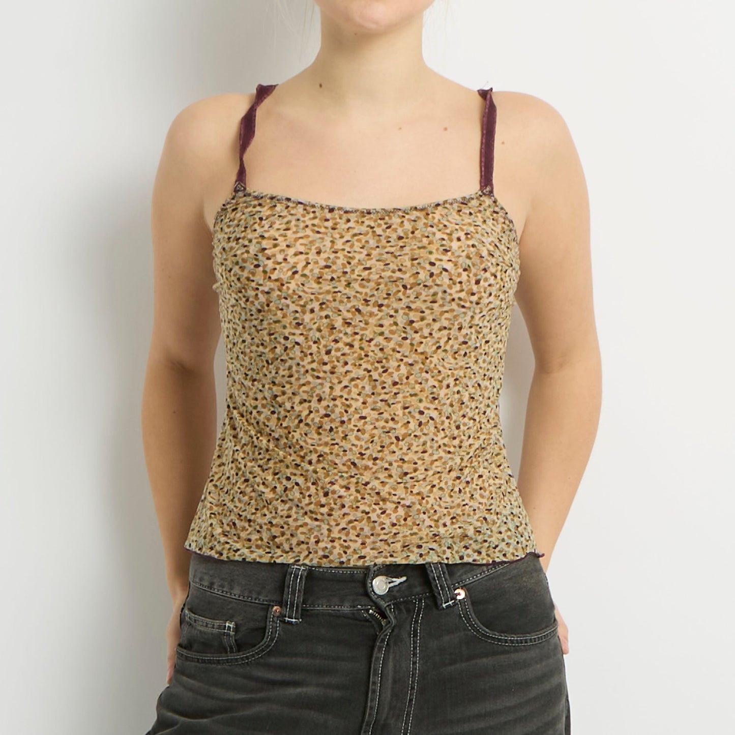 Mesh Cami Top - UK 6