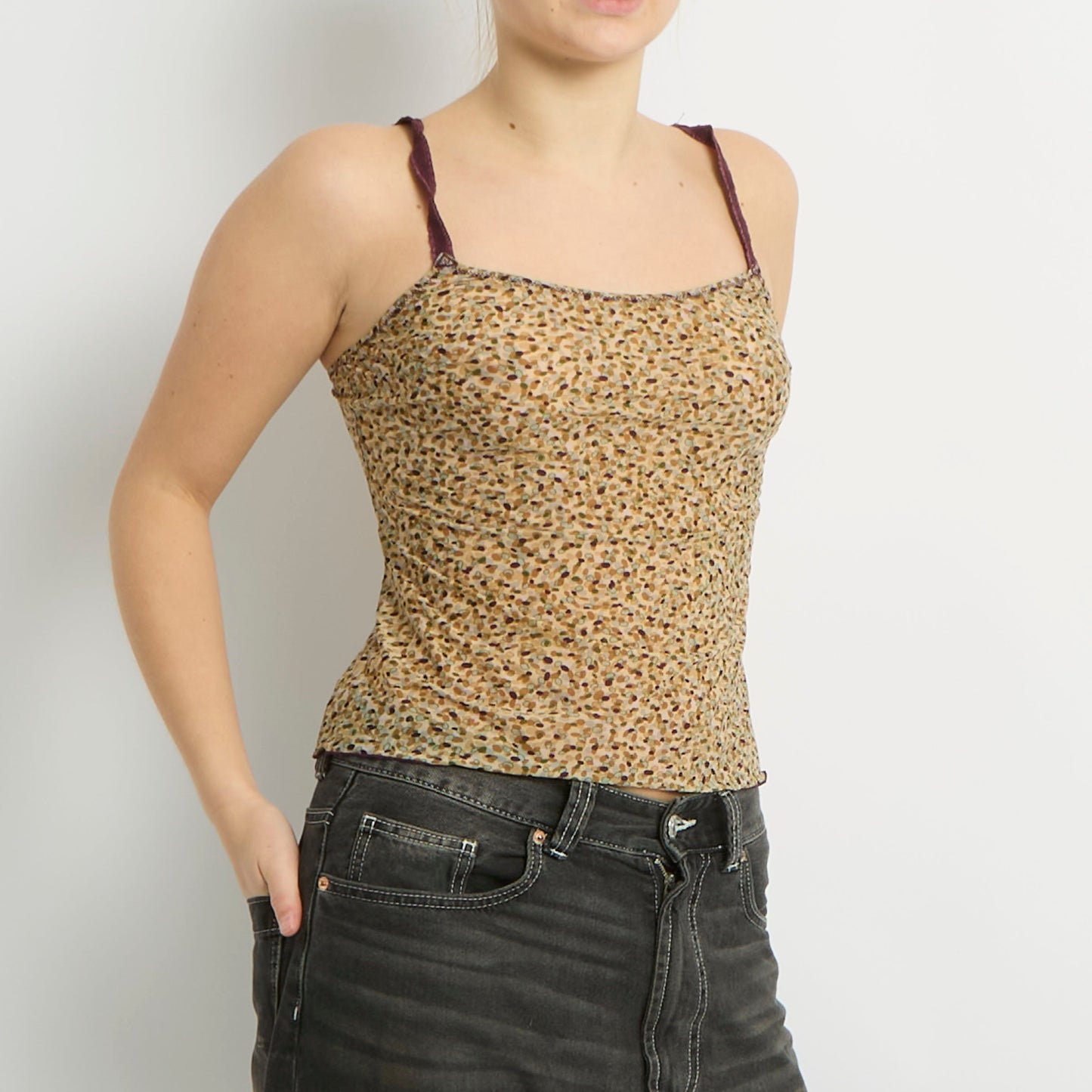 Mesh Cami Top - UK 6