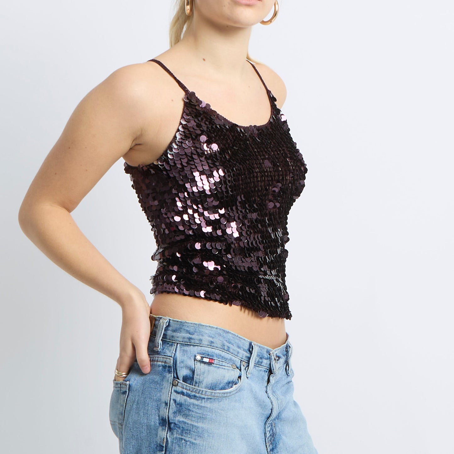 Sequin Cami Top - UK 6