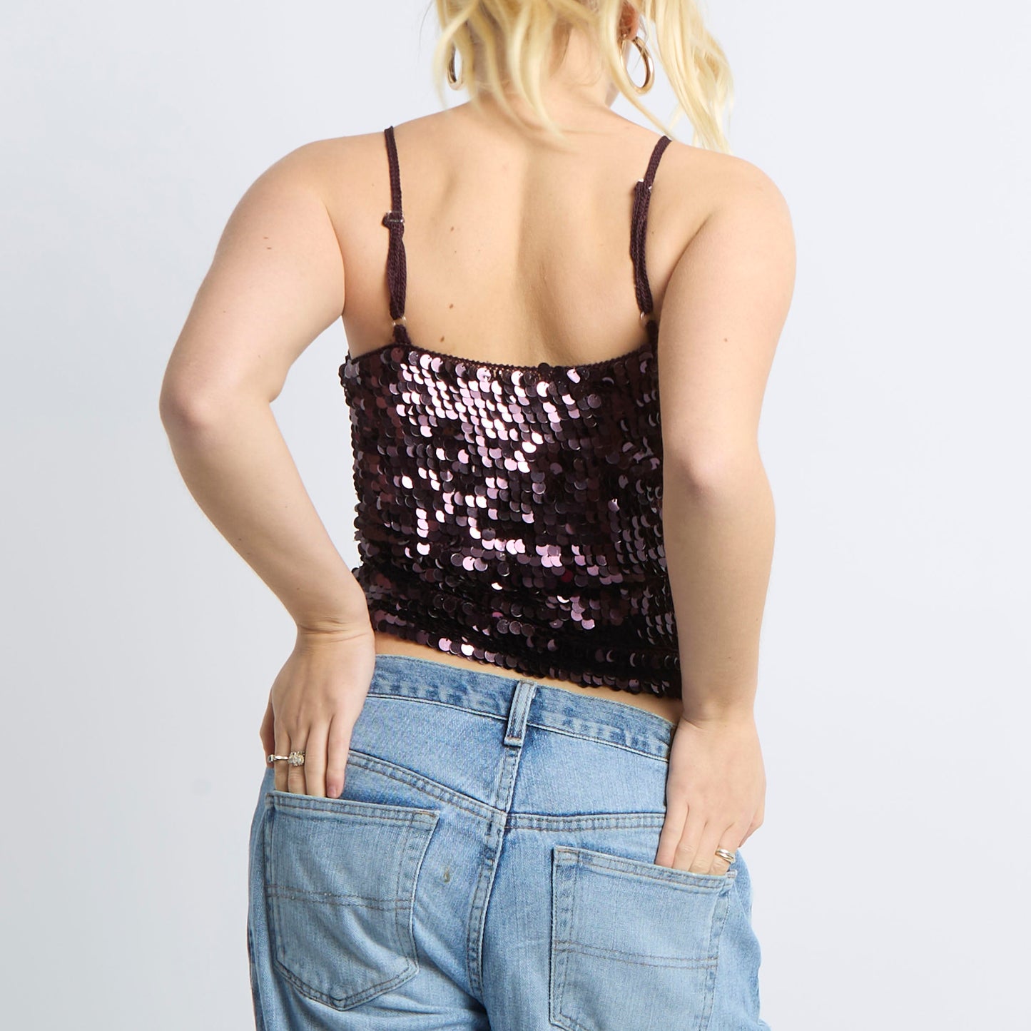 Sequin Cami Top - UK 6