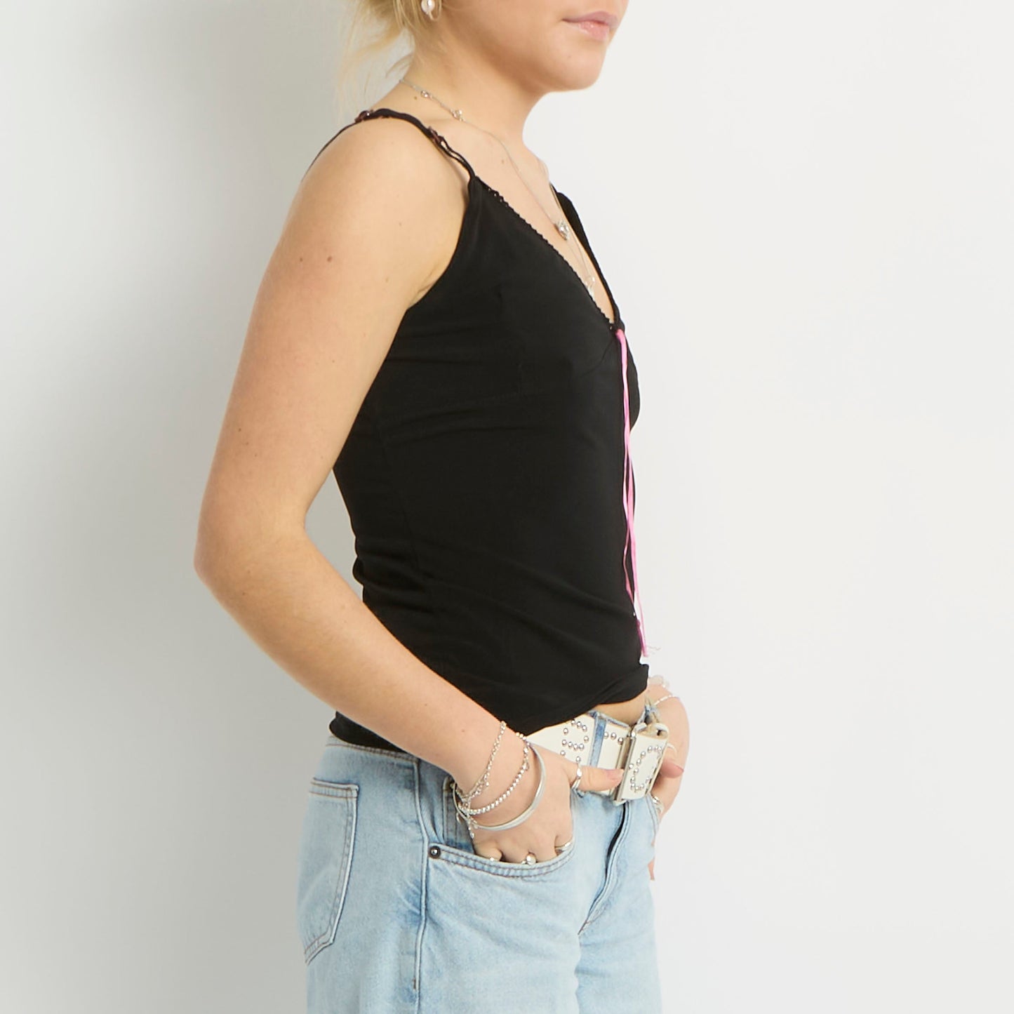 V-Neck Cami Top - UK 8