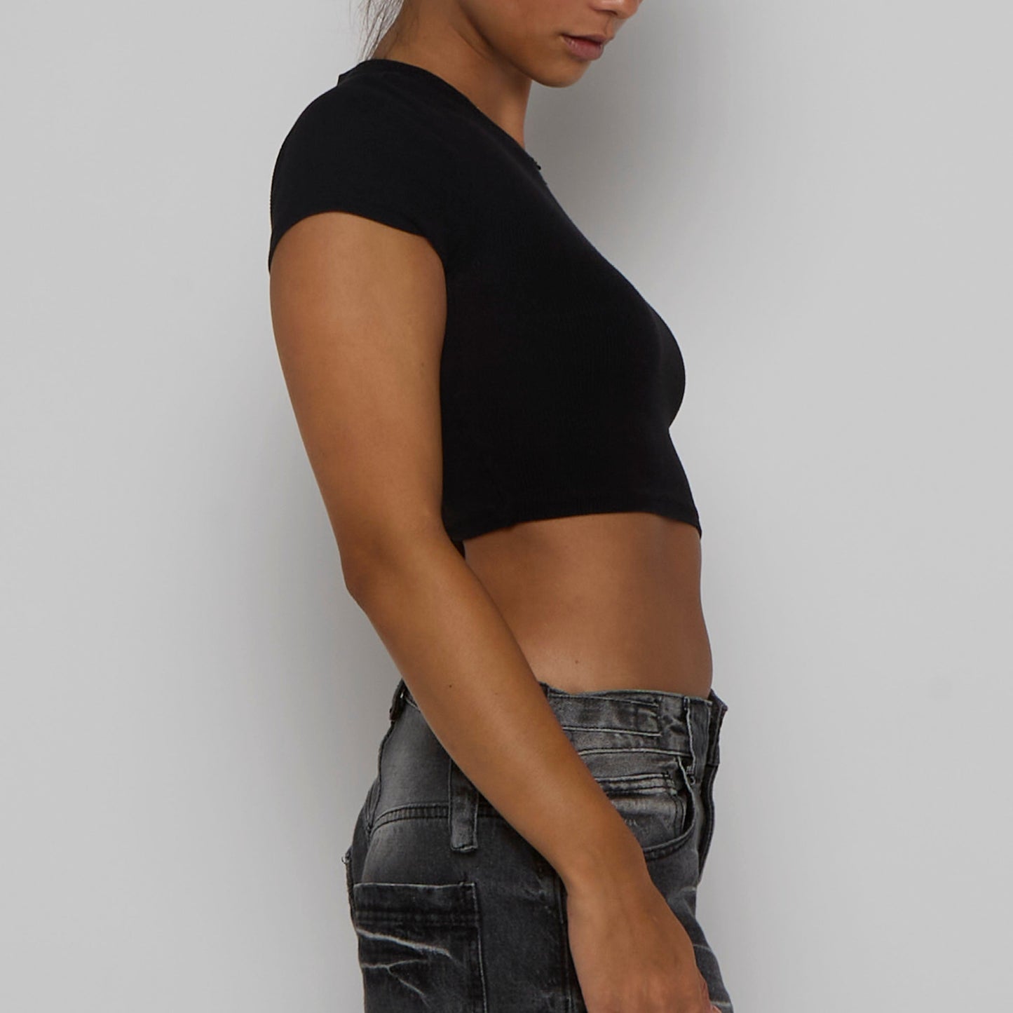 Crop Tie Back Top - UK 8