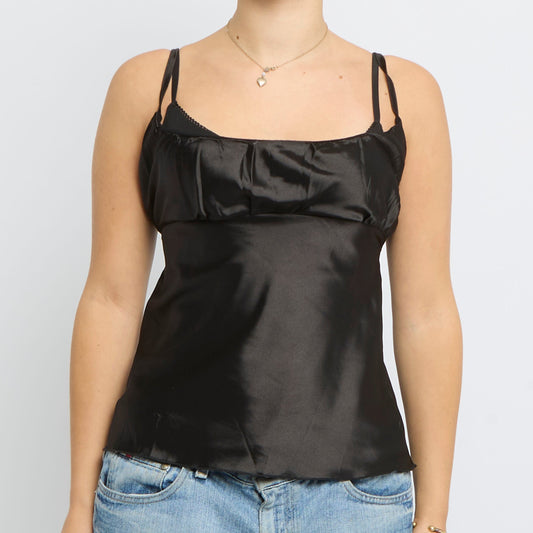 Satin Strappy Top - UK 8