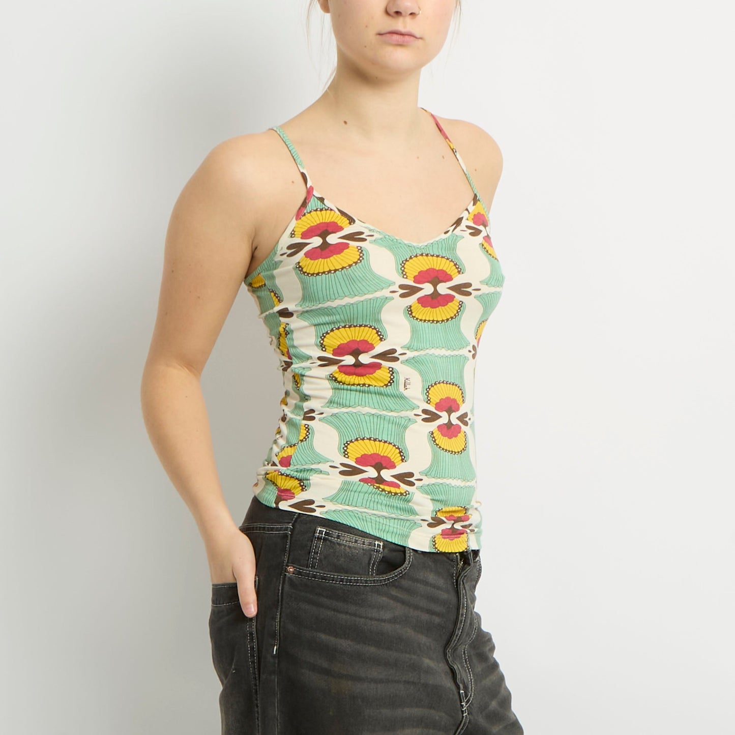 Kallah Graphic Tank Top - UK 8