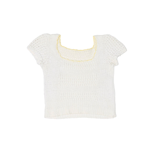 Crochet Knit Top - UK 8