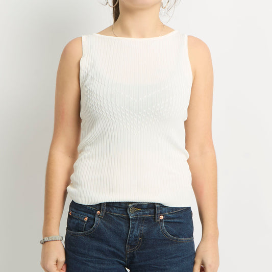 Knitted Tank Top - UK 8